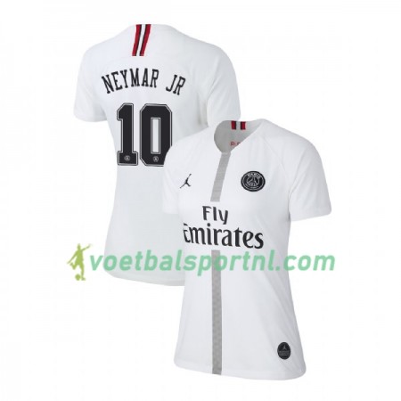 Paris Saint-Germain Neymar JR 10 Jodan Wit Dames Third Shirt 2018-19